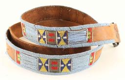 Indian Beaded Belt