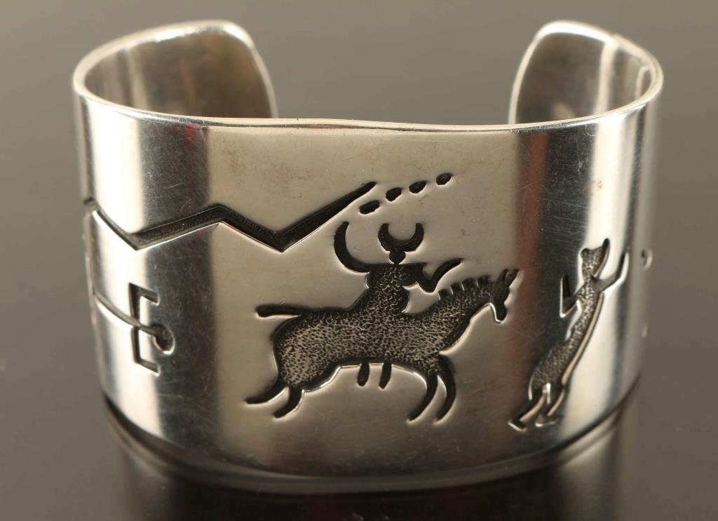 Sterling Silver Cuff by Walt Doran