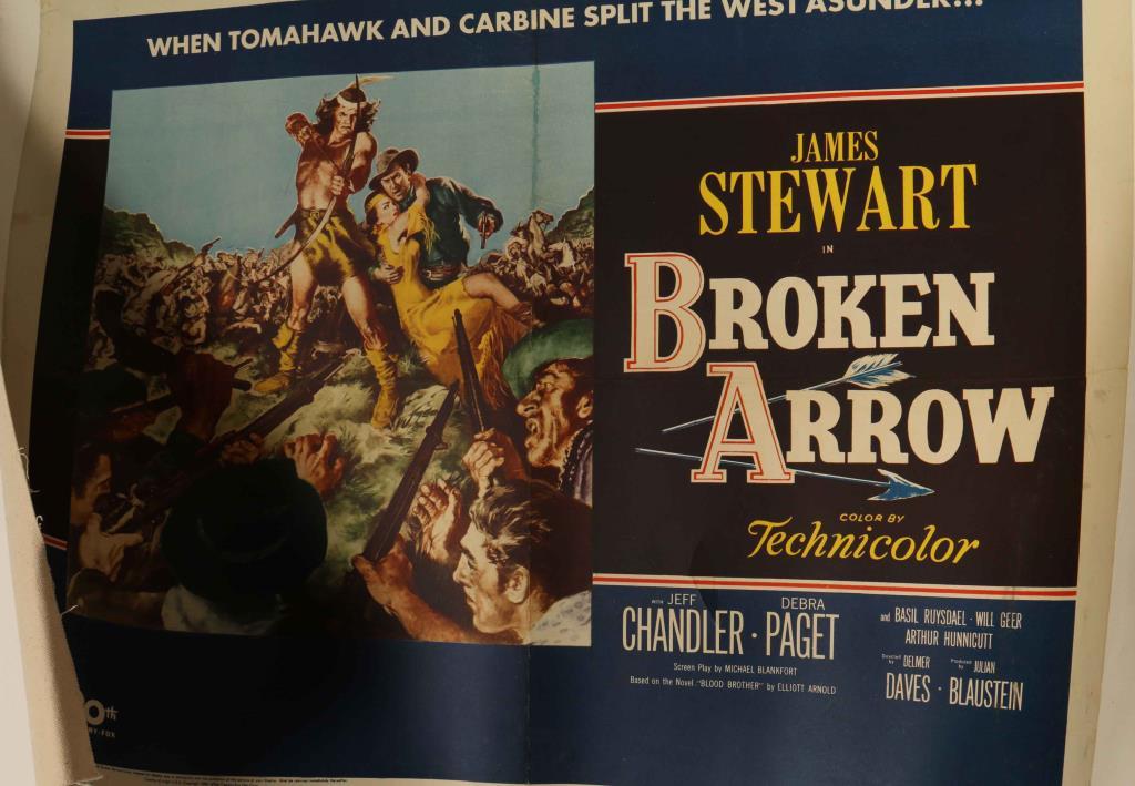 Vintage 'Broken Arrow' Movie Poster