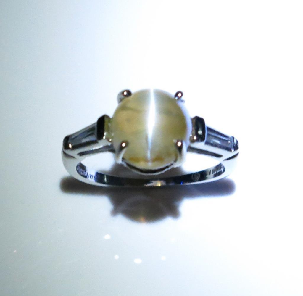 Amazing AGL Certified Chrysoberyl Cat's Eye Ring