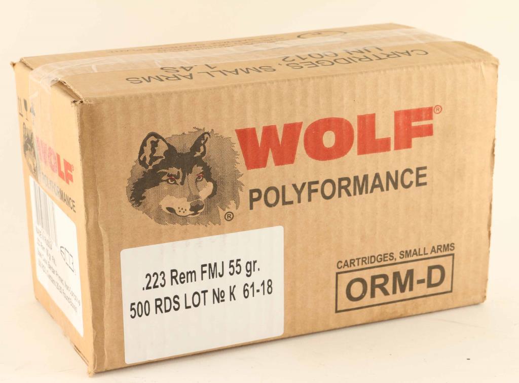 Case of Wolf .223