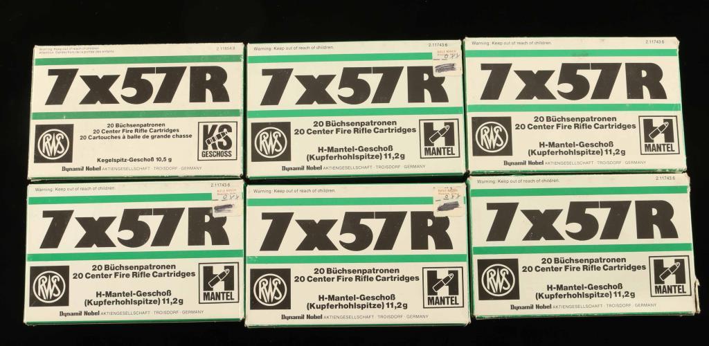 Lot of 7x57R AMMO