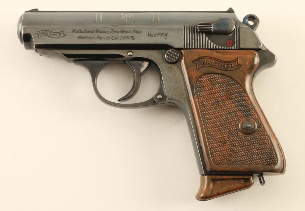 SS Marked Walther PPK .32 ACP SN: 800969