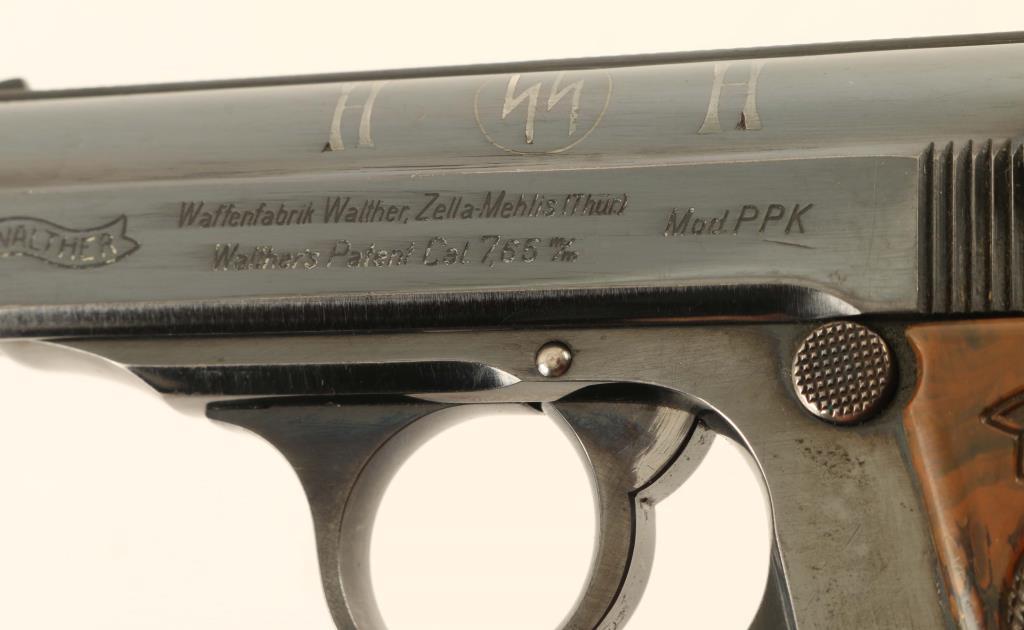 SS Marked Walther PPK .32 ACP SN: 800969