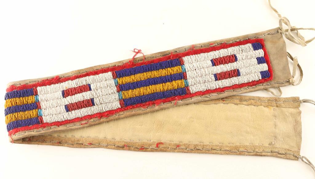 Plains Indian Beaded Belt