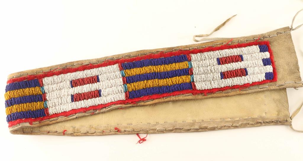 Plains Indian Beaded Belt