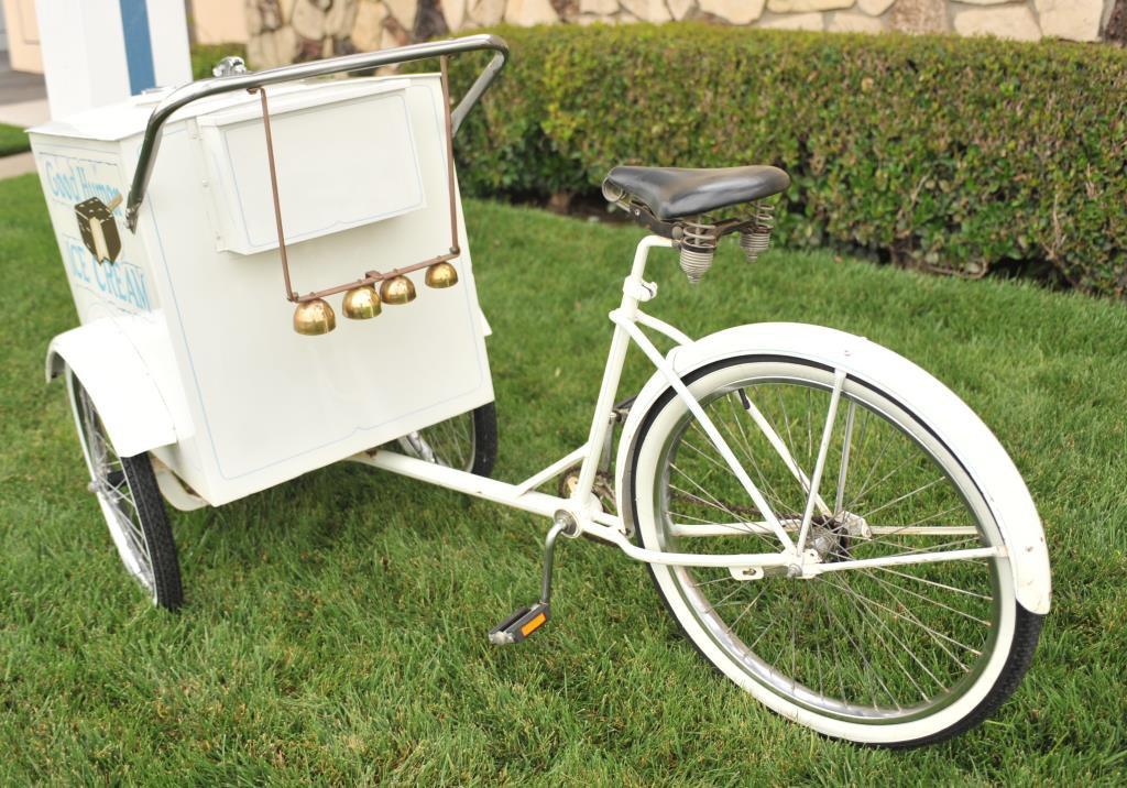 Worksman ice cream cart in exceptional condition from Harold’s Club