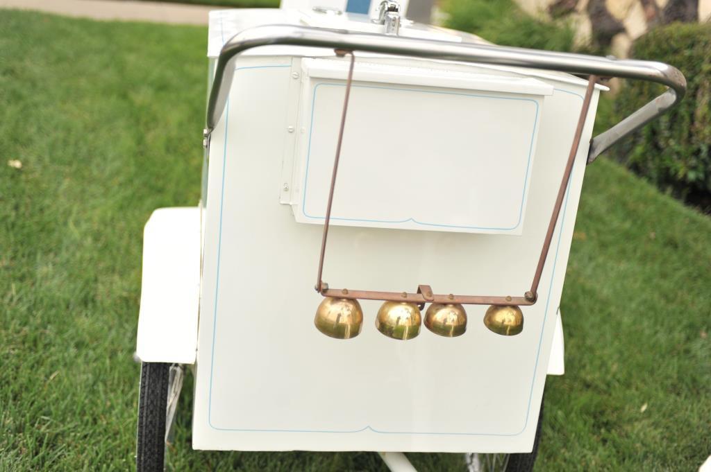 Worksman ice cream cart in exceptional condition from Harold’s Club