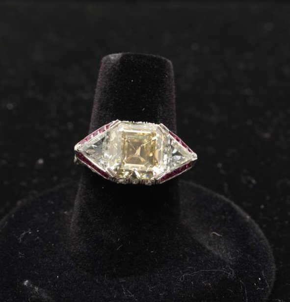 Yellow Diamond Ring