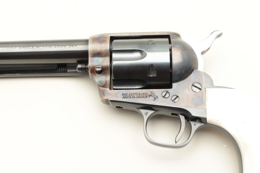 Colt Single Action Army revolver in .357 mag caliber, 5