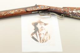 Elaborate plains rifle signed C.F. Matthews, Petersburg III with direct