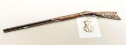 Elaborate plains rifle signed C.F. Matthews, Petersburg III with direct