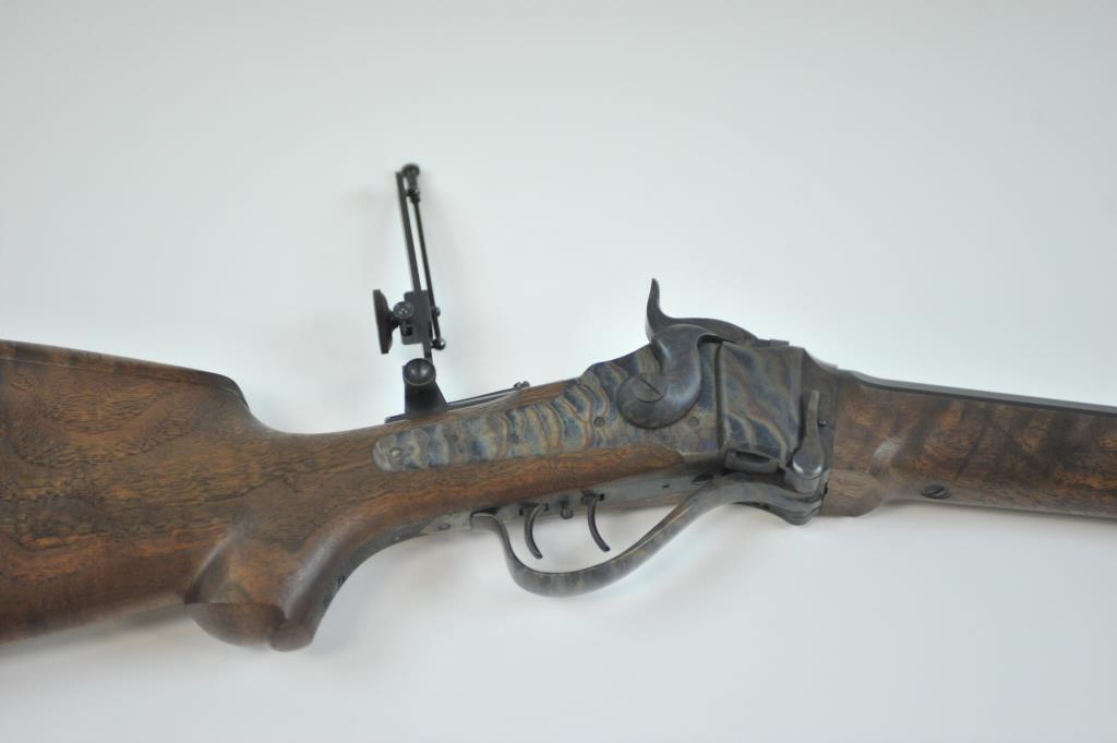 Modern Shilo Sharps Model 1874 single shot rifle, .45 2-1/10