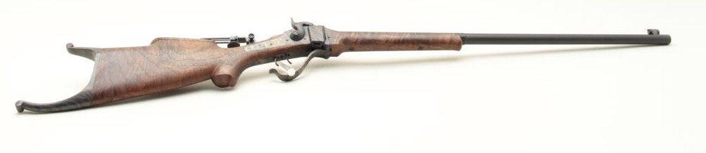 Modern Shilo Sharps Model 1874 single shot rifle, .45 2-1/10