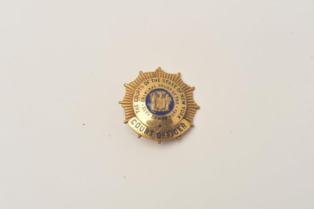 18DC-15 COURT OFFICER BADGE