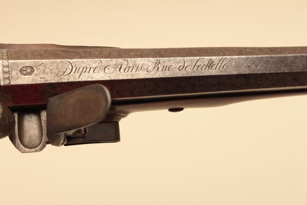 18GV-4 PAIR OF FRENCH FLINTLOCK DUELERS