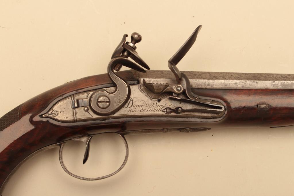 18GV-4 PAIR OF FRENCH FLINTLOCK DUELERS