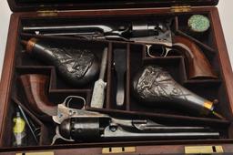 18HB-1 WAT CASED SET COLT 1860/1861