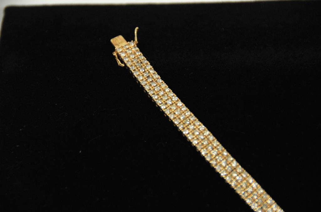 18PD-1 DIAMOND TENNIS BRACELET