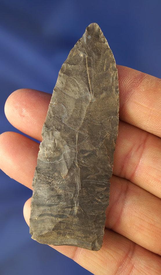 3 1/16" Dover Flint Lanceolate found in Trigg Co., Kentucky.