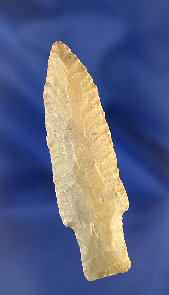 3 1/16" Little Bear Creek with nice secondary flaking, found in Trigg Co., Kentucky.