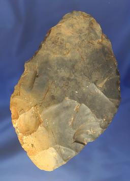 5 3/8" Heavily patinated Hornstone Cache Blade found in Trigg Co., Kentucky.