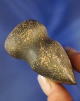 2 1/2" Well patinated Full Grooved Miniature Axe found in Trigg Co., Kentucky.