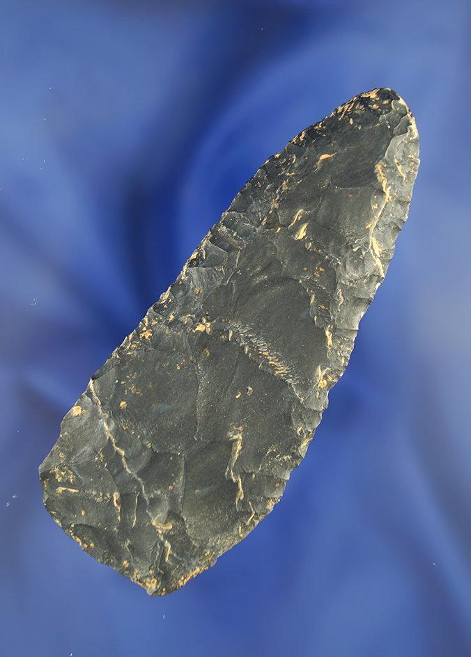 3 3/4" Flint Knife found in Illinois.