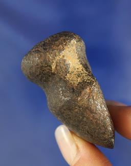 Nicely patinated 2 1/4" Full Grooved Miniature Axe found in Trigg Co., Kentucky.