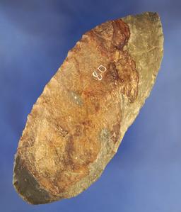 Well patinated 4 1/2" Blade found near the Columbia River. Ex. Bill Peterson Collection.