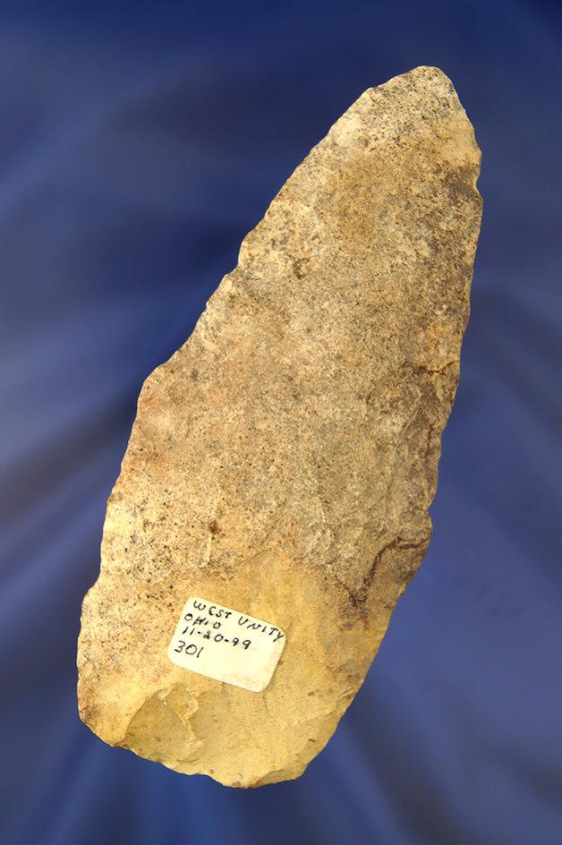 5 7/16" heavily patinated Blade found near West Unity, Ohio.