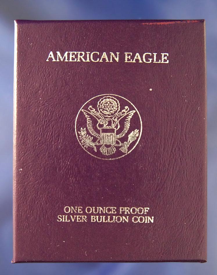 1986-S Proof American Silver Eagle