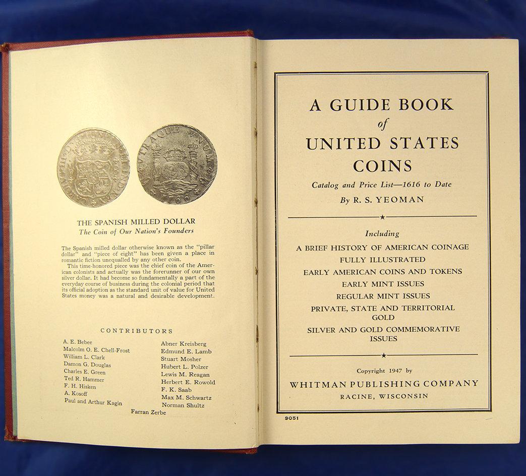 1948 (RED BOOK) Guide Book of United States Coins Writing on some Pages