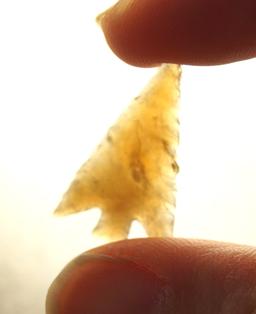 Columbia Plateau, masterfully made of Agate, 1” L. Found by Joyce Bredemeiernear Umatilla.