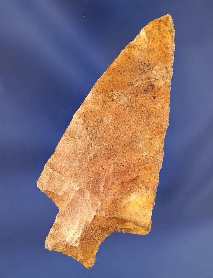 3 9/16" heavily patinated Knife found in Georgia.