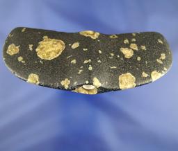 5 5/16" Porphyry Wing Bannerstone. Ex. Ron Bogg Collection.