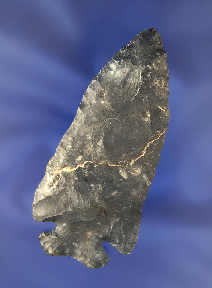 3 7/8" Thebes made from Coshocton Flint.