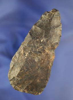 3 7/8" Coshocton Flint Blade found in Ohio.