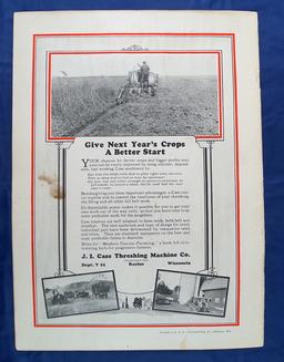 Tractor and Gas Engine Review set of 2; Vol 17 No 8 August 1924 and Vol 17 No 10 October 1924