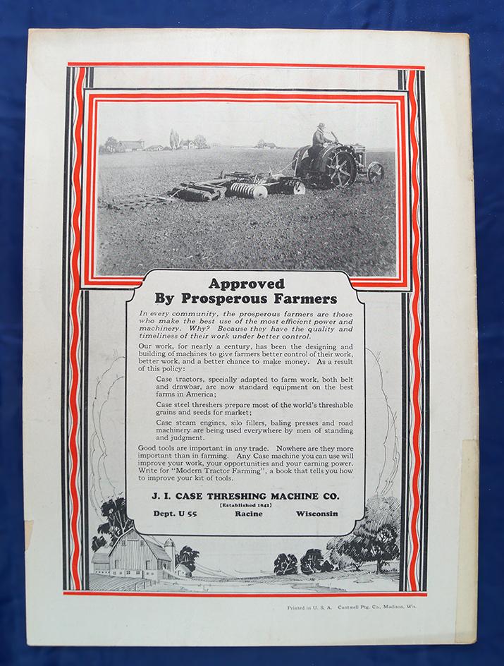 Tractor and Gas Engine Review set of 2; Vol 17 No 8 August 1924 and Vol 17 No 10 October 1924