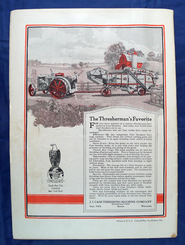 Tractor and Gas Engine Review set of 6; Volumes 15, 1 thru 6 (January thru June 1922)