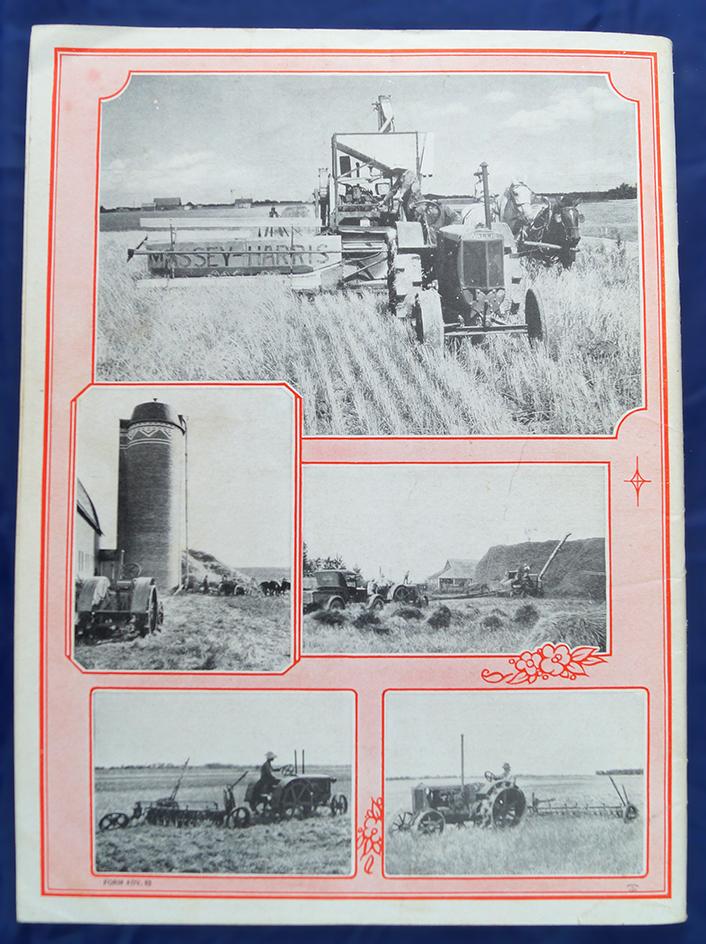 Massey-Harris Wallis "Certified" 20-30 Tractor catalog, 63 pages, some color, no date