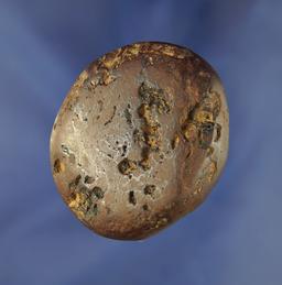 2 3/16" Hematite Cone with rare ridge around the circumference found in Tennessee.