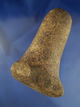 4 3/4" Hardstone Bell Pestle found in Indiana.