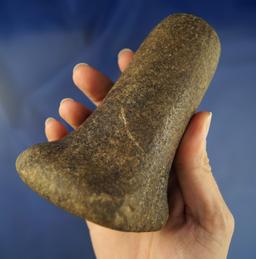 4 3/4" Hardstone Bell Pestle found in Indiana.