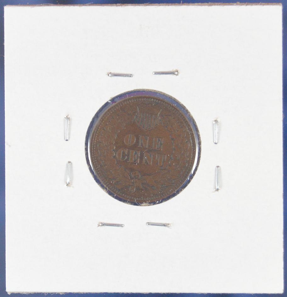 1870 Indian Cent VF