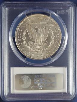 1884 Morgan Silver Dollar Certified MS 63 by PCGS