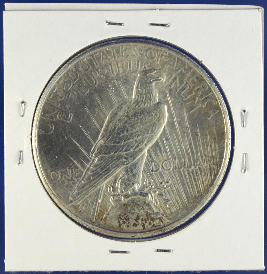 1927 Peace Silver Dollar AU