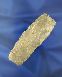 3 1/4" Paleo Square Knife found at Sand Ridge, Norwalk, Huron Co.,  Ohio - Upper Mercer Flint.