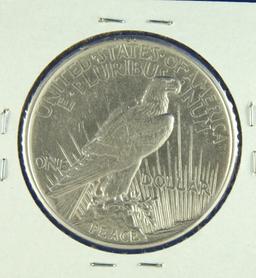 1921 Peace Silver Dollar XF Details